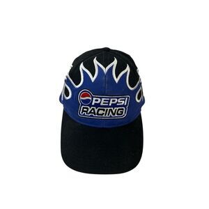 Pepsi racing‎ baseball cap hat flames